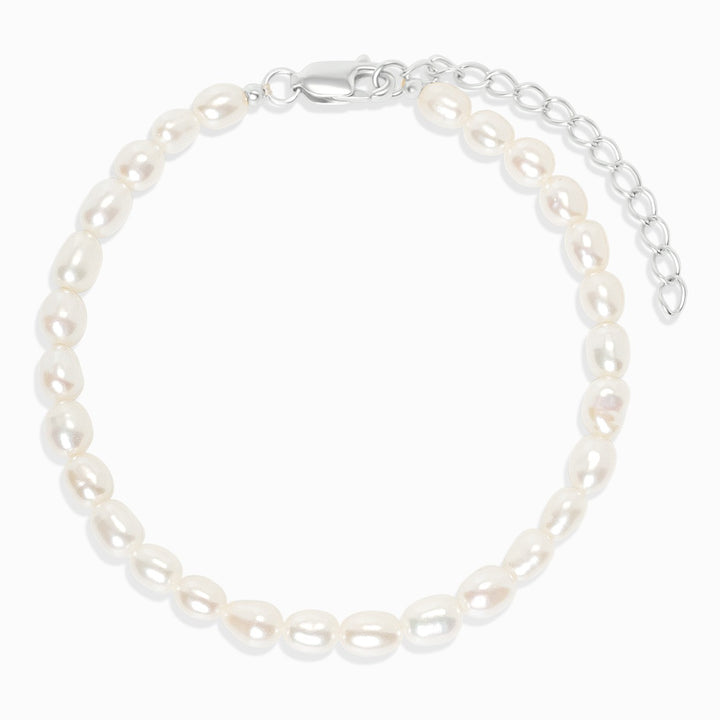 Pearl Bracelet Freshwater Pearl Silver