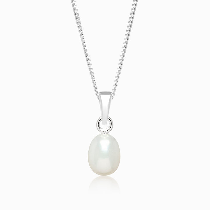 Charm Freshwater Pearl Silver