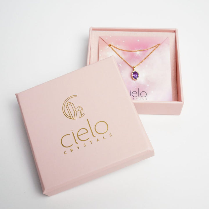Beautiful light pink jewelry gift box. Box with pink color for gifts.