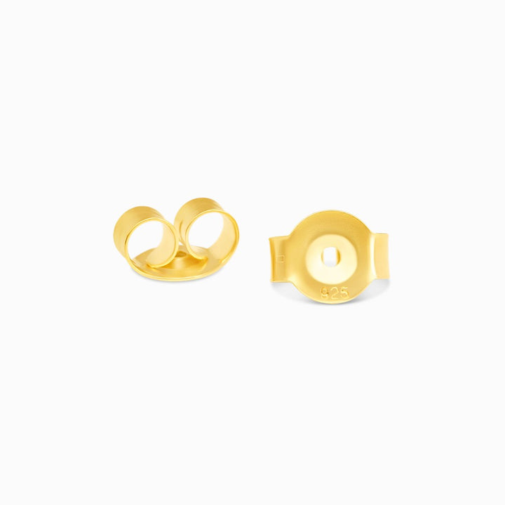 Studs Sun Citrine Gold