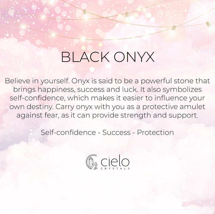 Onyx information and meaning. The crystal Onyx provides protection, support and strength.