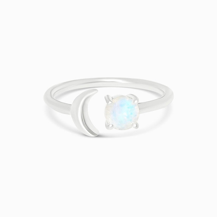 Ring Luna Moonstone Silver