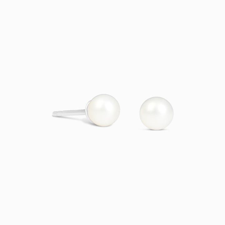 Studs Freshwater Pearl Silver